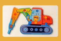 Rätsel Kleinkind (3-6 Jahre) Auto Holz Spielzeug sku image 6