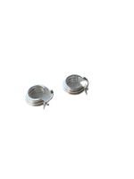 1 Pair Ig Style Geometric Plating Sterling Silver Earrings main image 2