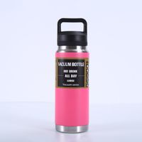 Casual Letter Stainless Steel Thermos Cup sku image 1
