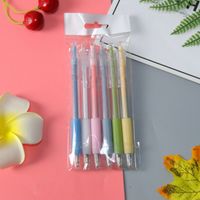 Good-looking Pressing Pen 6 Pcs Ins Cute Student Press Gel Pen Office Stationery Water-based Sign Pen Wholesale sku image 11
