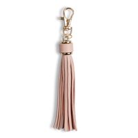 Retro Tassel Pu Leather Alloy Unisex Bag Pendant Keychain sku image 10