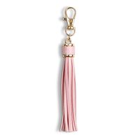 Retro Tassel Pu Leather Alloy Unisex Bag Pendant Keychain sku image 11