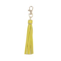 Retro Tassel Pu Leather Alloy Unisex Bag Pendant Keychain sku image 19