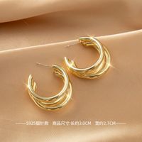 1 Pair Simple Style Round Square Heart Shape Alloy Plating Inlay Rhinestones Pearl Women's Drop Earrings sku image 23