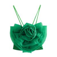 Women's Sexy Flower Decoration Polyester Camisole sku image 8