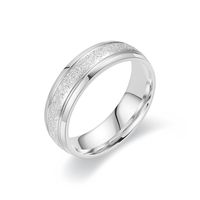 Ig Style Circle Titanium Steel Rings In Bulk main image 6