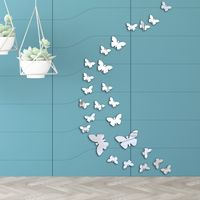 Pastoral Butterfly Arylic Wall Sticker main image 1