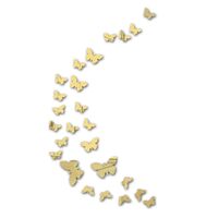 Pastoral Butterfly Arylic Wall Sticker sku image 2