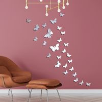 Pastoral Butterfly Arylic Wall Sticker main image 3