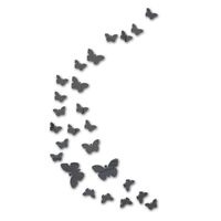 Pastoral Butterfly Arylic Wall Sticker sku image 3