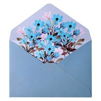 Simple Style Flower Paper Daily Envelope sku image 1