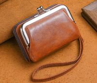 Women's Solid Color Pu Leather Wallets sku image 1