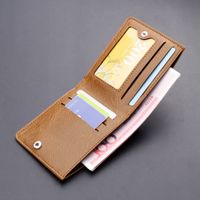 Men's Solid Color Pu Leather Wallets main image 4