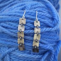 1 Pair Ethnic Style Square Plating Alloy Drop Earrings main image 4