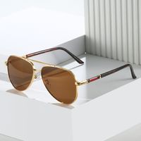 Modern Style Solid Color Pc Toad Glasses Full Frame Men's Sunglasses main image 5