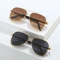 Modern Style Solid Color Pc Toad Glasses Full Frame Men's Sunglasses main image 3