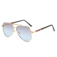 Modern Style Solid Color Pc Toad Glasses Full Frame Men's Sunglasses sku image 4