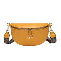 Women's Basic Solid Color Pu Leather Waist Bags main image 6