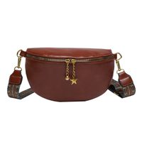 Women's Basic Solid Color Pu Leather Waist Bags sku image 4