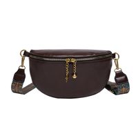 Women's Basic Solid Color Pu Leather Waist Bags sku image 3