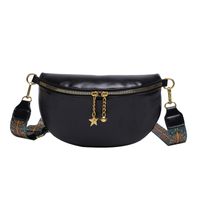 Women's Basic Solid Color Pu Leather Waist Bags sku image 6