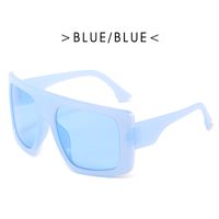 Simple Style Solid Color Ac Square Full Frame Women's Sunglasses sku image 6
