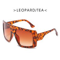 Simple Style Solid Color Ac Square Full Frame Women's Sunglasses sku image 8