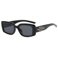 Y2k Solid Color Ac Square Full Frame Women's Sunglasses main image 2