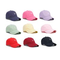 Children Unisex Casual Smiley Face Embroidery Baseball Cap main image 6