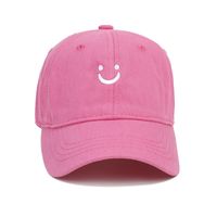 Children Unisex Casual Smiley Face Embroidery Baseball Cap sku image 17
