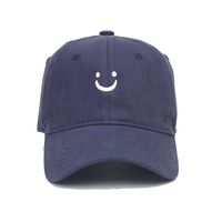 Children Unisex Casual Smiley Face Embroidery Baseball Cap sku image 6