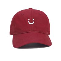 Children Unisex Casual Smiley Face Embroidery Baseball Cap sku image 7