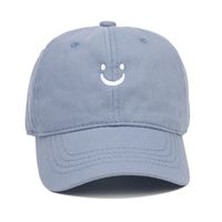 Children Unisex Casual Smiley Face Embroidery Baseball Cap sku image 13
