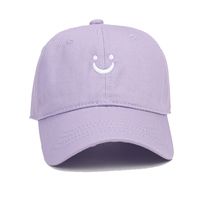 Children Unisex Casual Smiley Face Embroidery Baseball Cap sku image 14