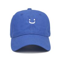 Children Unisex Casual Smiley Face Embroidery Baseball Cap sku image 16