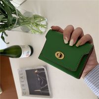 Women's Solid Color Pu Leather Flip Cover Wallets main image 4