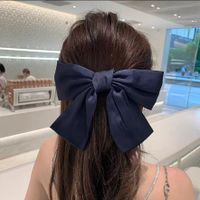 Princess Bow Knot Satin Hair Clip sku image 4