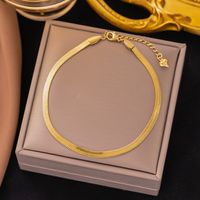 Streetwear Heart Shape Grain 304 Stainless Steel 18K Gold Plated Acrylic Artificial Rhinestones Plastic Bracelets In Bulk sku image 3