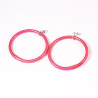 1 Pair Simple Style Classic Style Solid Color Alloy Earrings sku image 6