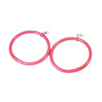 1 Pair Simple Style Classic Style Solid Color Alloy Earrings main image 5