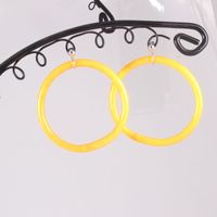 1 Pair Simple Style Classic Style Solid Color Alloy Earrings sku image 2