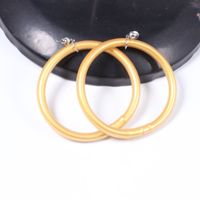 1 Pair Simple Style Classic Style Solid Color Alloy Earrings sku image 7