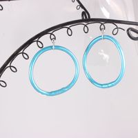 1 Pair Simple Style Classic Style Solid Color Alloy Earrings sku image 13