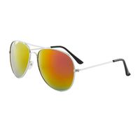 Retro Cool Style Gradient Color Pc Square Clips Men's Sunglasses sku image 12