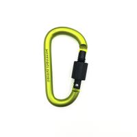 Daily Simple Style Solid Color Aluminum Material Carabiner main image 4