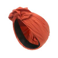 Women's Simple Style Solid Color Bowknot Eaveless Beanie Hat main image 4