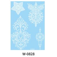 Printing Solid Color Water Paper Tattoos & Body Art 1 Piece sku image 13