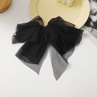 Simple Style Bow Knot Polyester Patchwork Hair Clip sku image 4