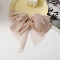 Simple Style Bow Knot Polyester Patchwork Hair Clip sku image 2
