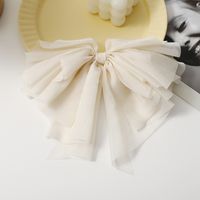 Simple Style Bow Knot Polyester Patchwork Hair Clip sku image 3